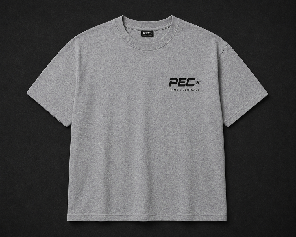 PEC Travel Centuals Tee – Heather Grey