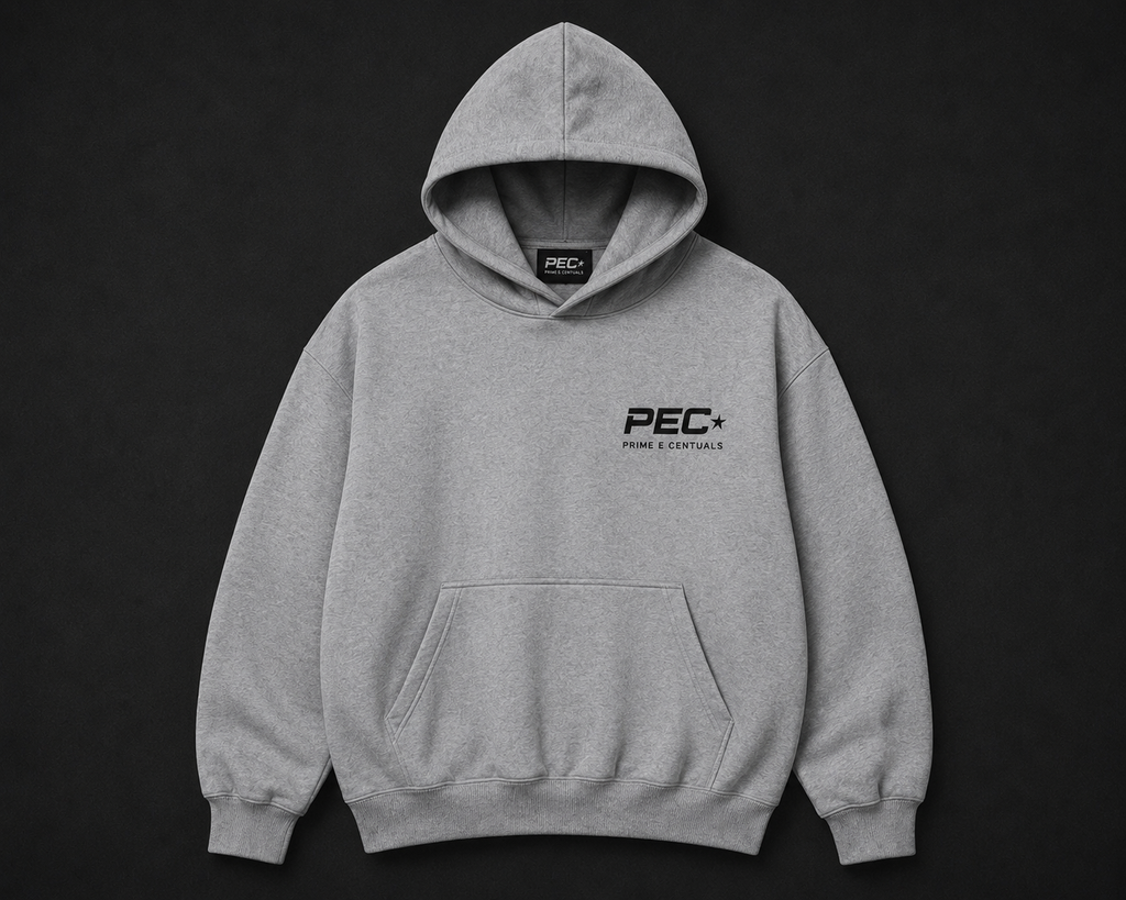 PEC Travel Centuals Hoodie – Heather Grey