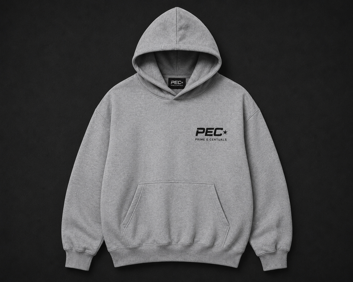 PEC Travel Centuals Hoodie – Heather Grey