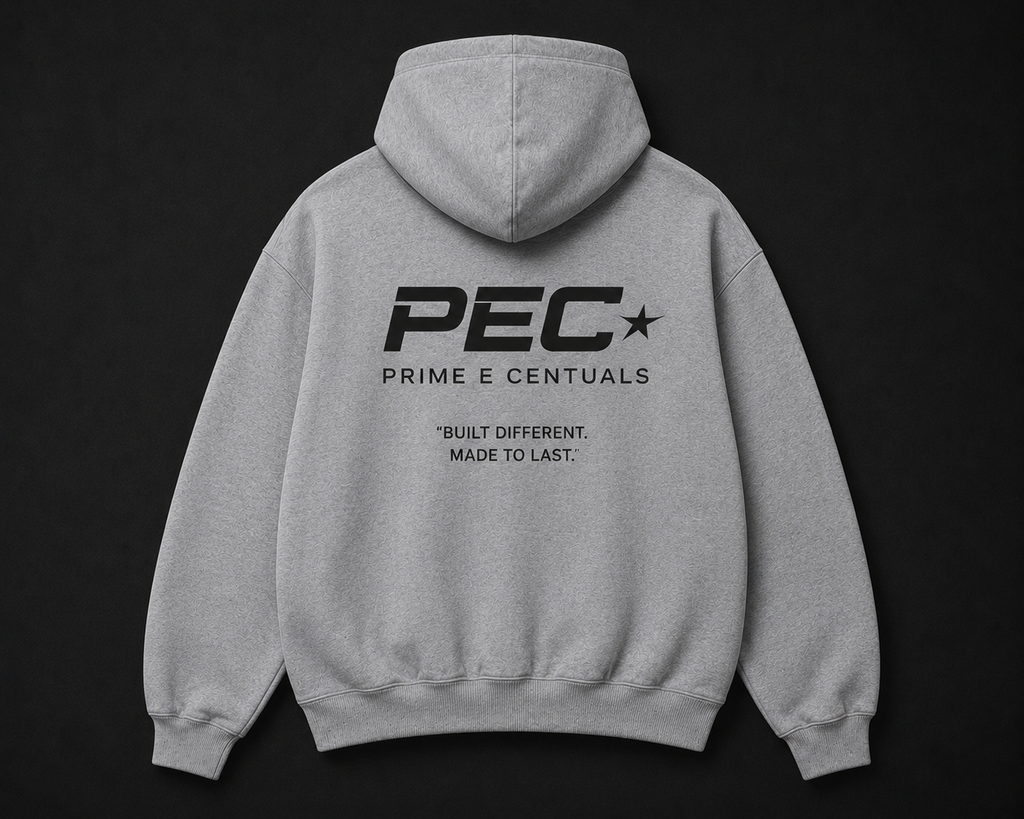 PEC Travel Centuals Hoodie – Heather Grey