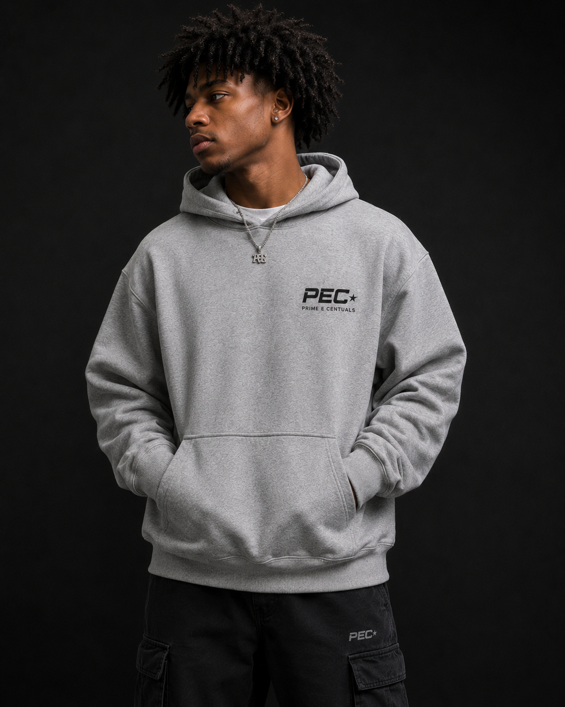 PEC Travel Centuals Hoodie – Heather Grey